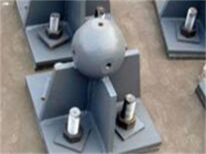 百色螺栓球网架支座